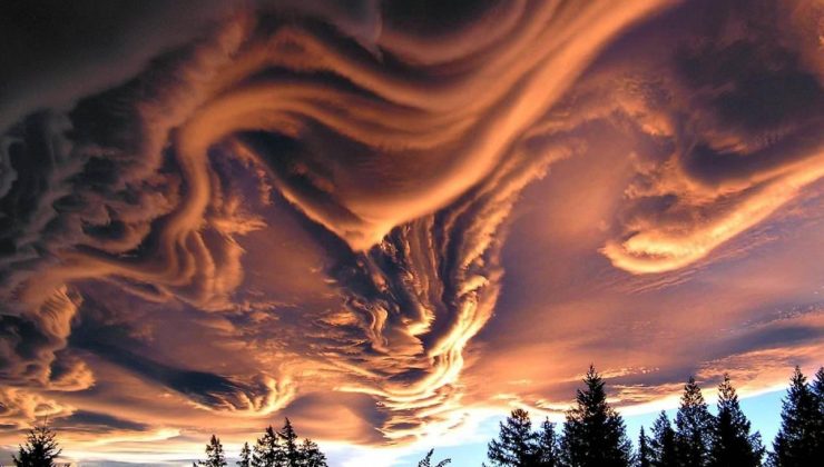 Asperatus bulutu nedir, neden oluşur? Bursa’da undulatus asperatus bulutları…