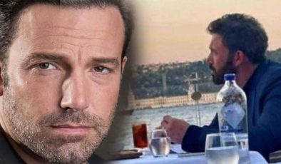 Ben Affleck yalnız başına Boğaz’ın keyfini çıkardı! Ben Affleck kimdir? Neden İstanbul’da?
