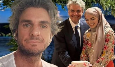 Güldür Güldür’ün Mesut’u Uğur Alım ve İrem Uslu evlendi! Eşinin önünde diz çöküp…