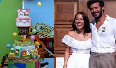 Barış Arduç ile Gupse Özay’ın kızları Jan Asya 1 yaşına girdi! Arduç’lardan paylaşım geldi