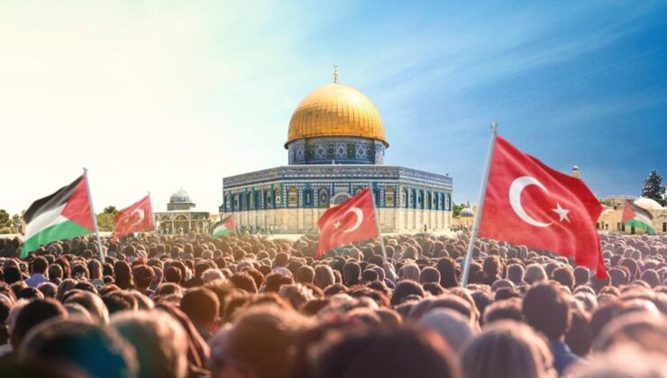 Radyo Başakşehir’den Büyük Filistin Mitingi’nde canlı ortak yayın!